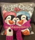 The image for Snuggle Pillow case Wine and paint deposit ($30 due at class)