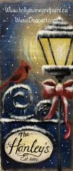 The image for Cardinal Lamp Post Wine and Paint Deposit ($30 due at class for a total of $45)