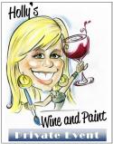 The image for Private Wine and Paint Class!